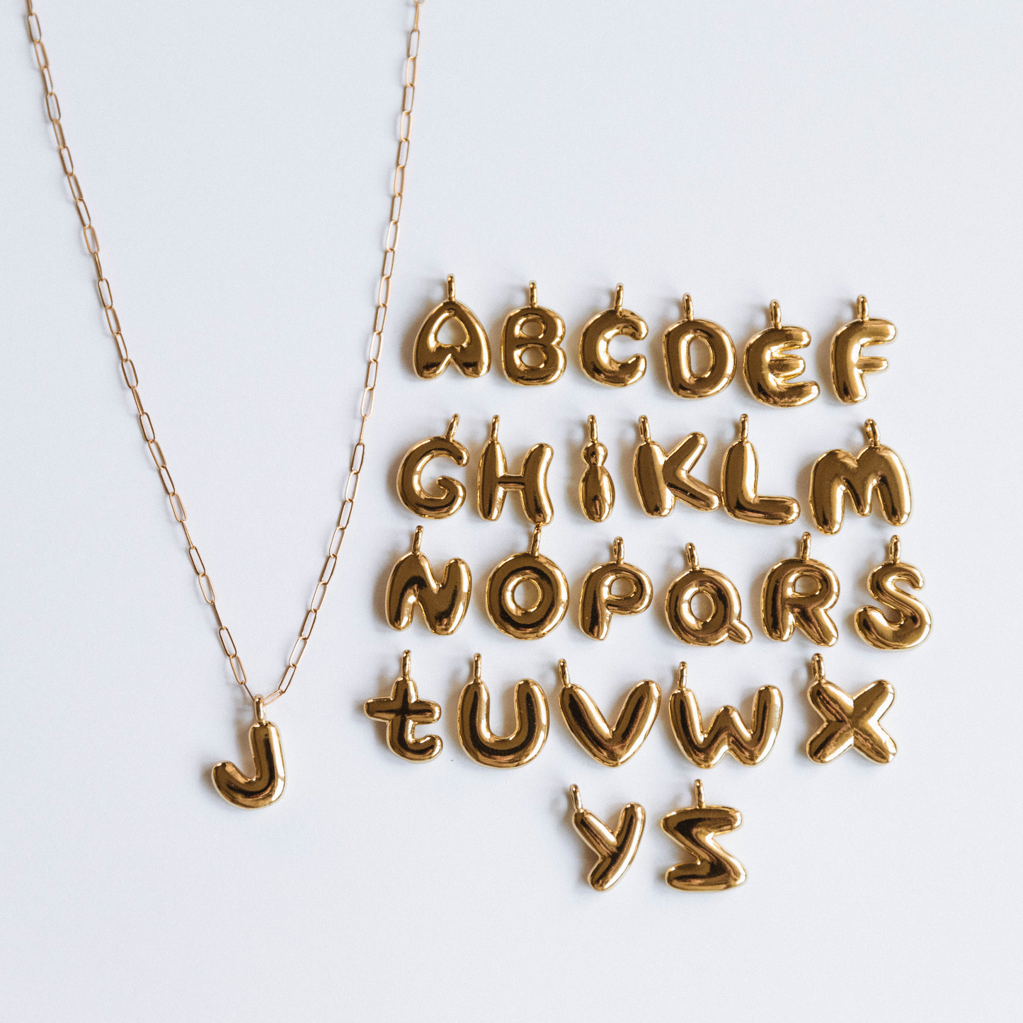 The Bubble Letter Necklace