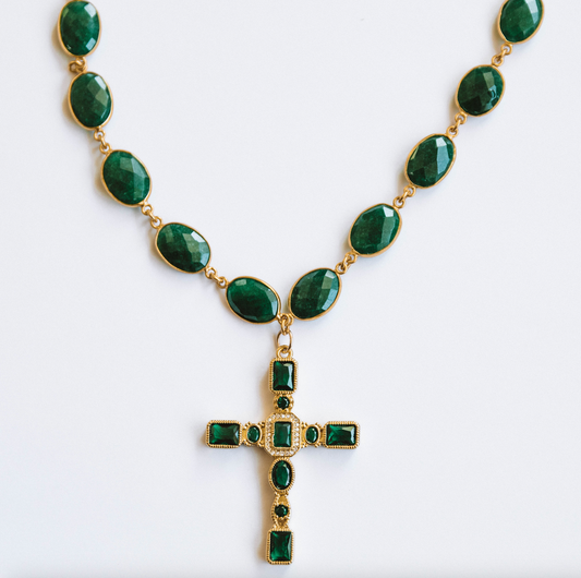 The Venice Cross Necklace