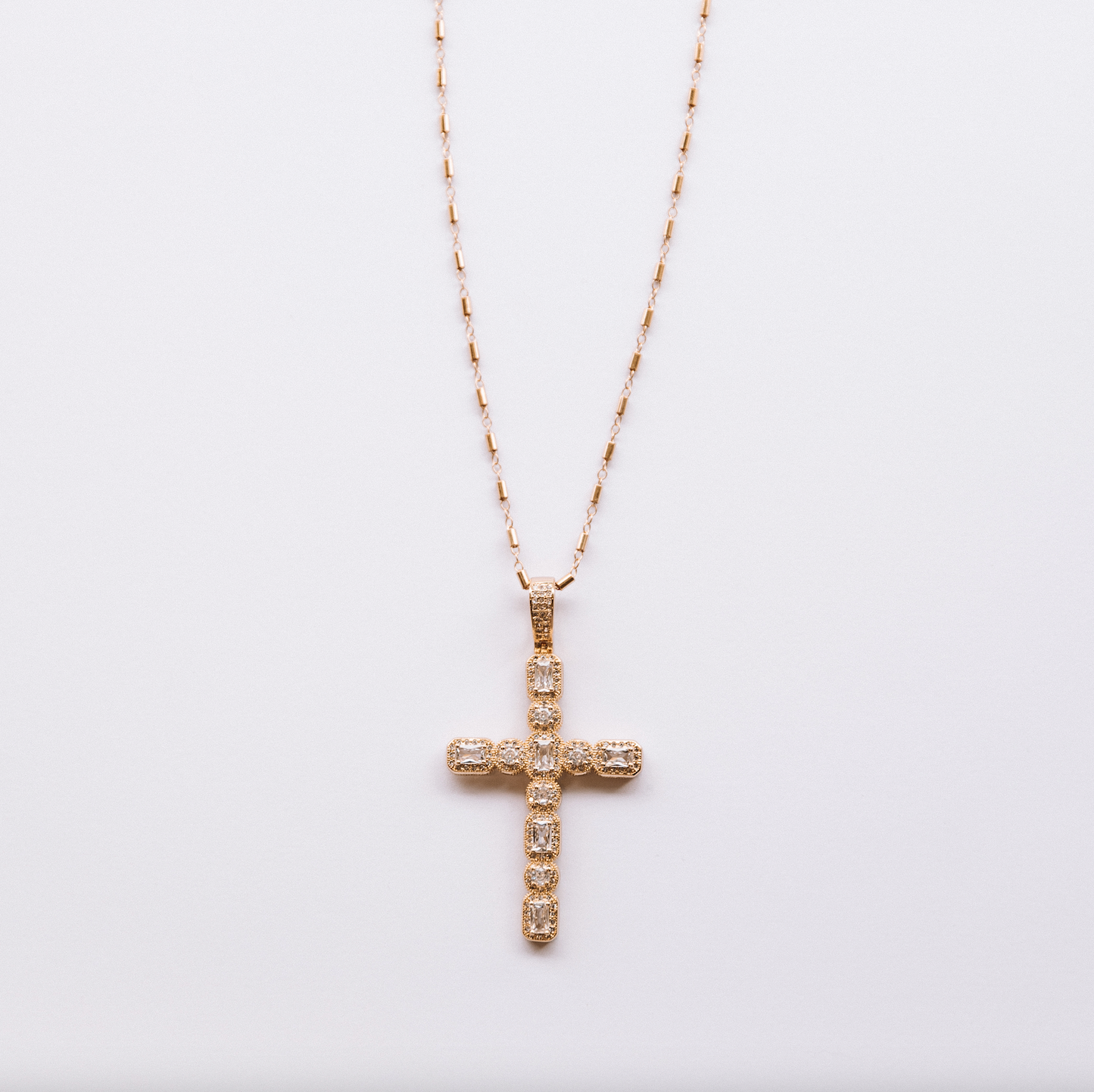 The Callie Cross Necklace