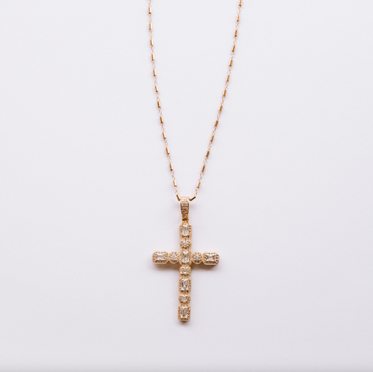 The Callie Cross Necklace