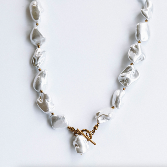 The Capri Chunky Pearl Necklace