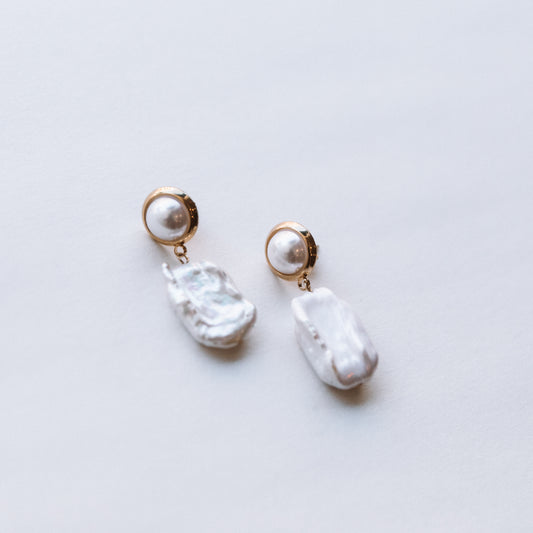 The Pearl Drop Earrings