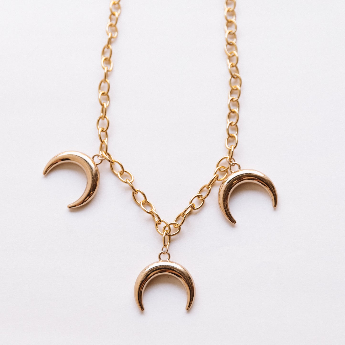 The Triple Horn Necklace