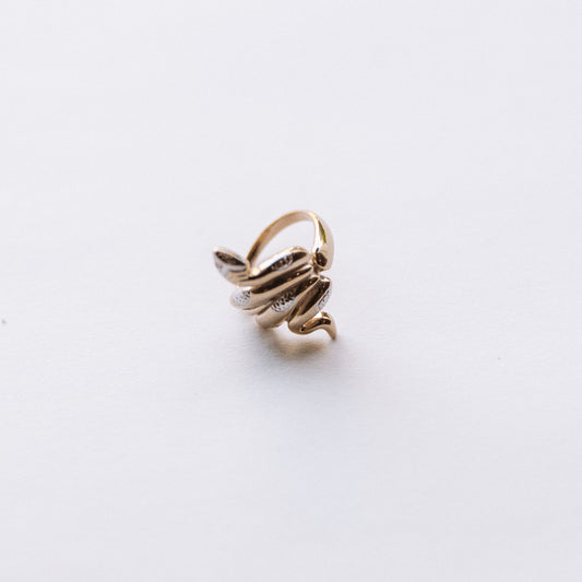 The Two Tone Snake Ring