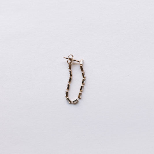 The Paved Waterfall Earring