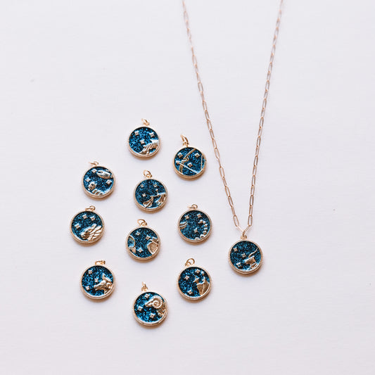The Blue Zodiac Necklace