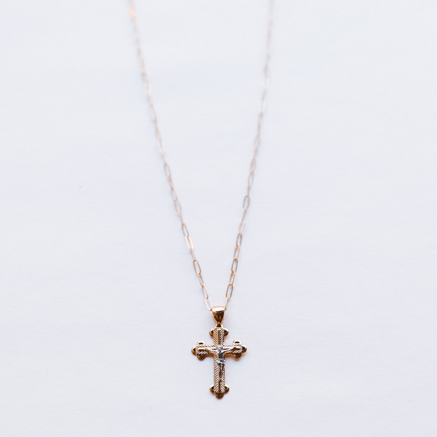The Mixed Cross Necklace