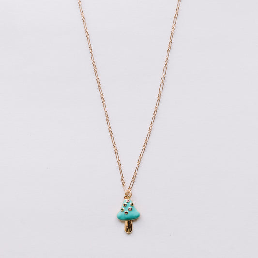 The Beachy Mushroom Necklace
