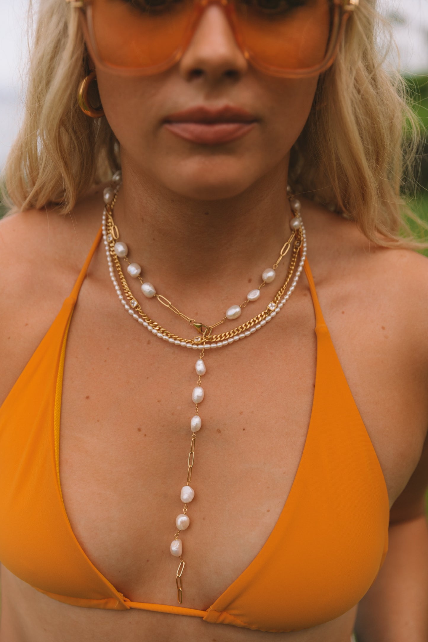 The BB Pearl Necklace
