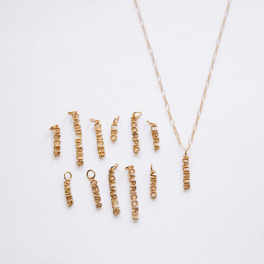 The Zodiac Word Necklace