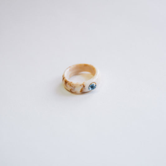 The Beige Small Ring
