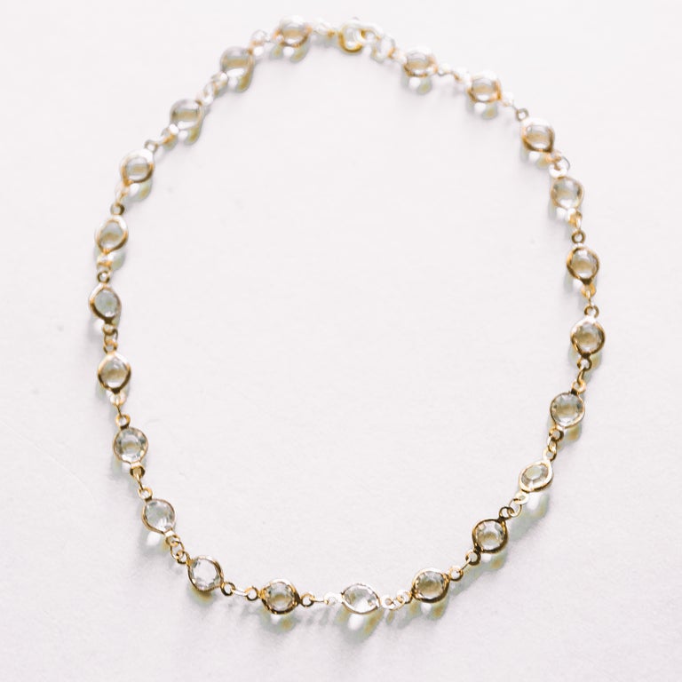 CZ Gold Choker