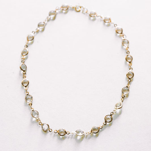 CZ Gold Choker