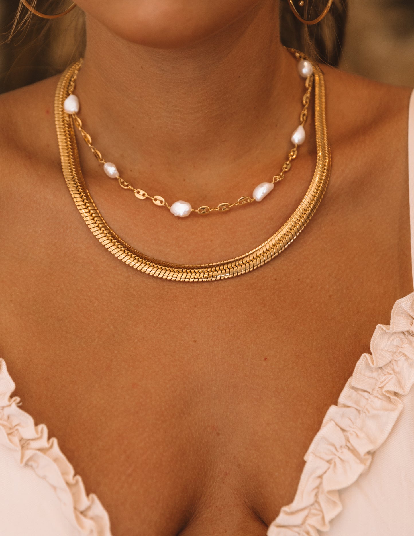 The Pearly Gold Necklace