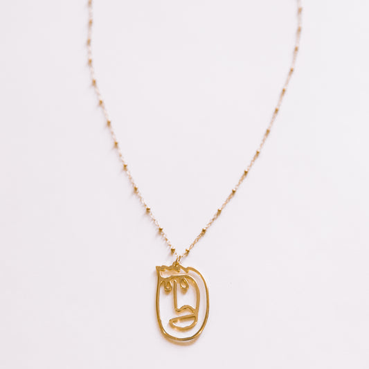 The Face Necklace