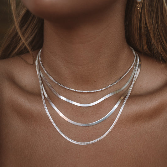 The Dainty Tennis Necklace