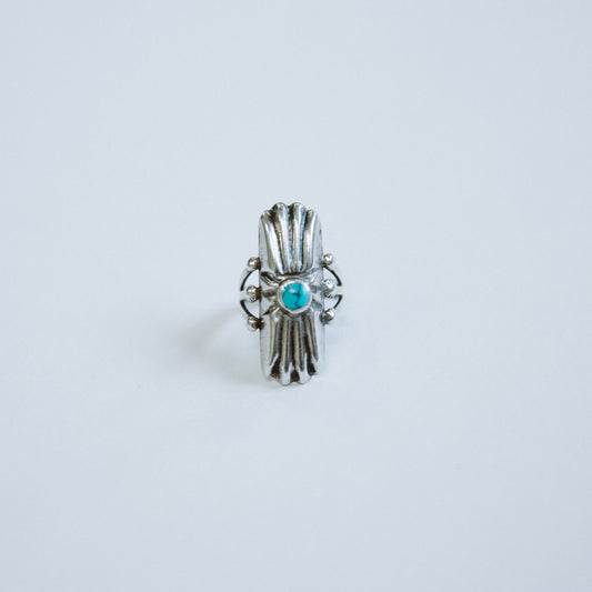 The Turquoise Shield Ring