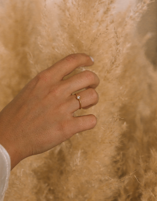 CZ Dainty Ring