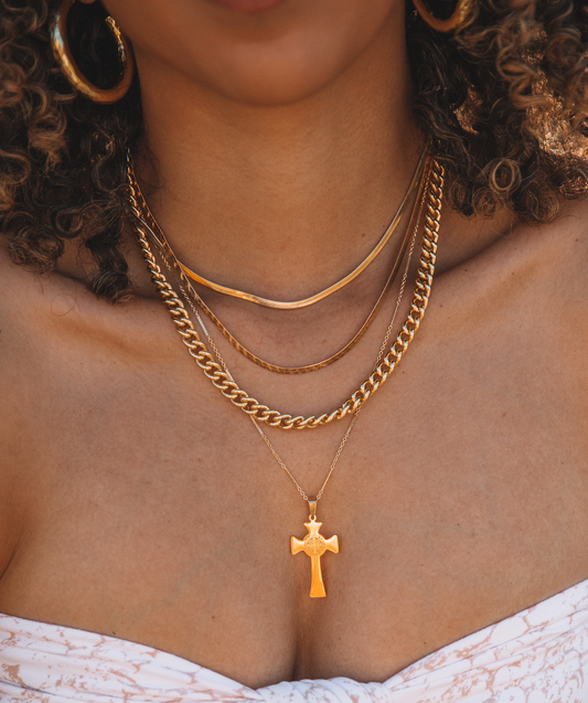 The Dainty St. Benedict Necklace