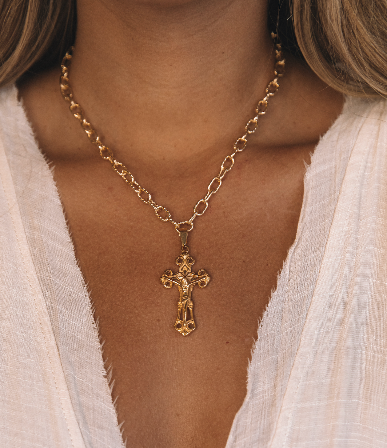 The XL Cross Necklace