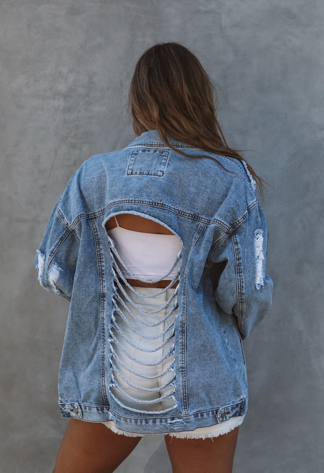 The Tearing Up My Heart Denim Jacket