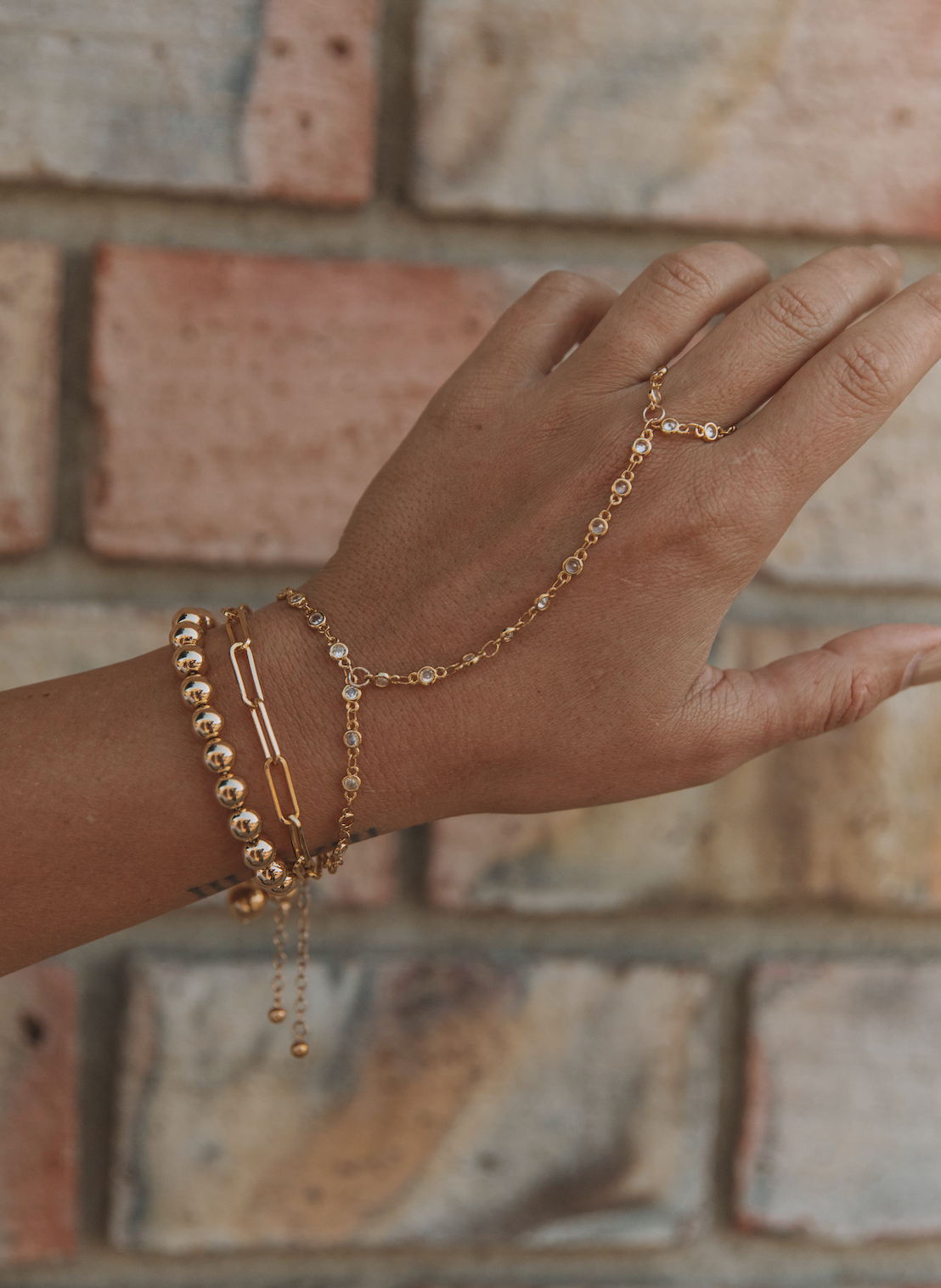Herringbone Bracelet, Gold Vermeil | Women's Bracelets | Miansai