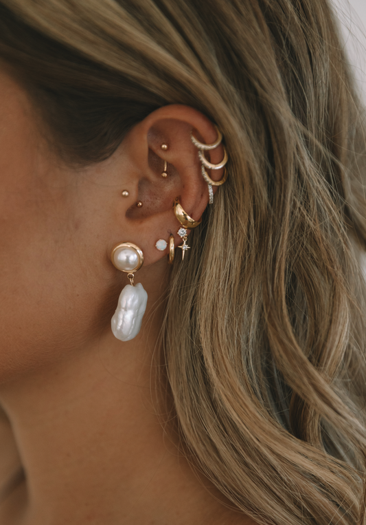 The Pearl Drop Earrings