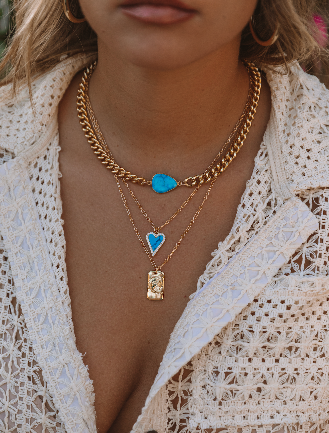 The Turquoise Cuban Necklace