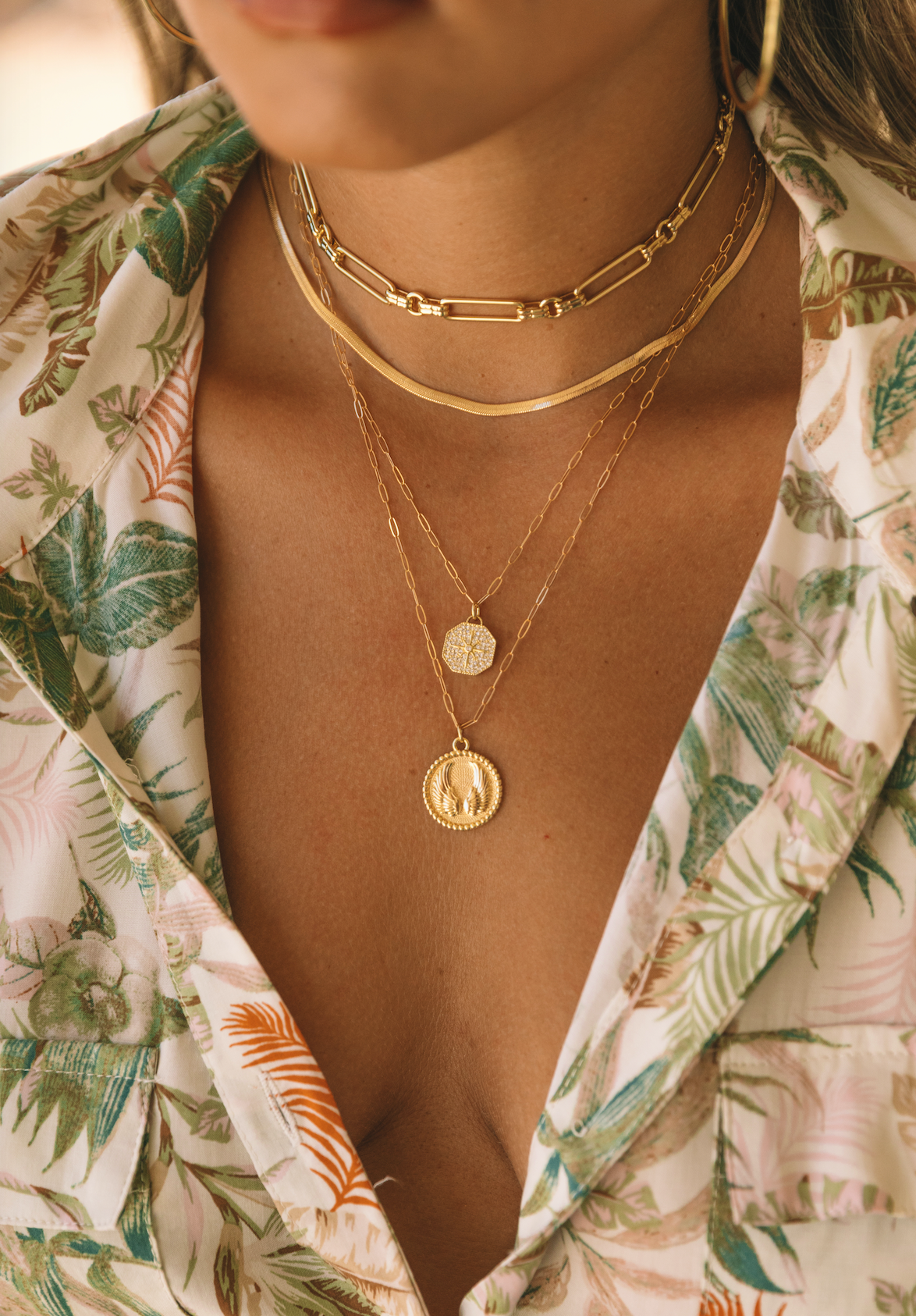 The Double Coin Necklace