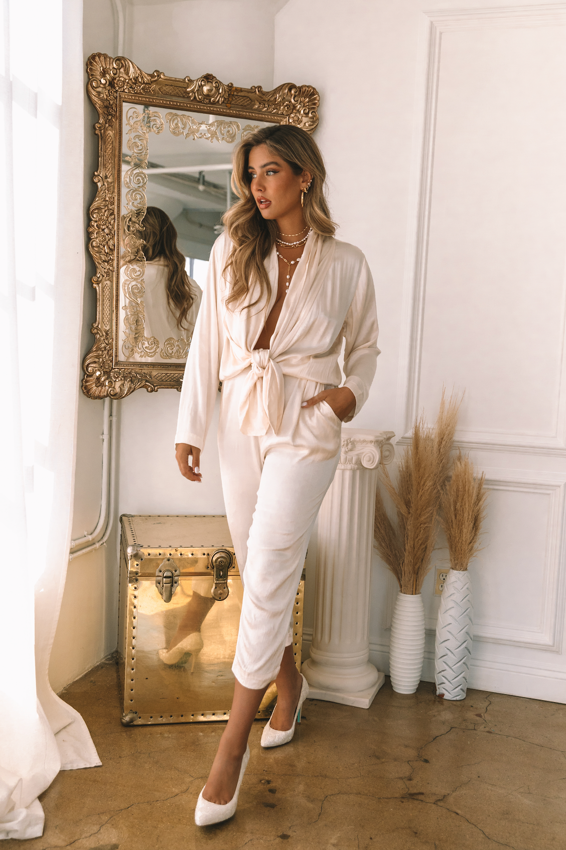The Tie The Knot Jumpsuit