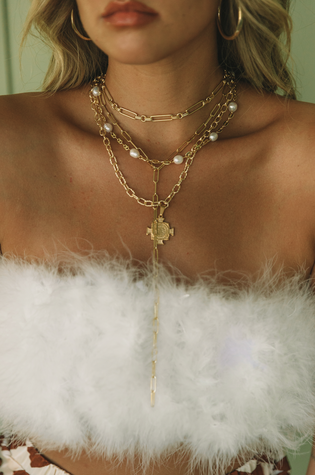 The Pearly Gold Necklace
