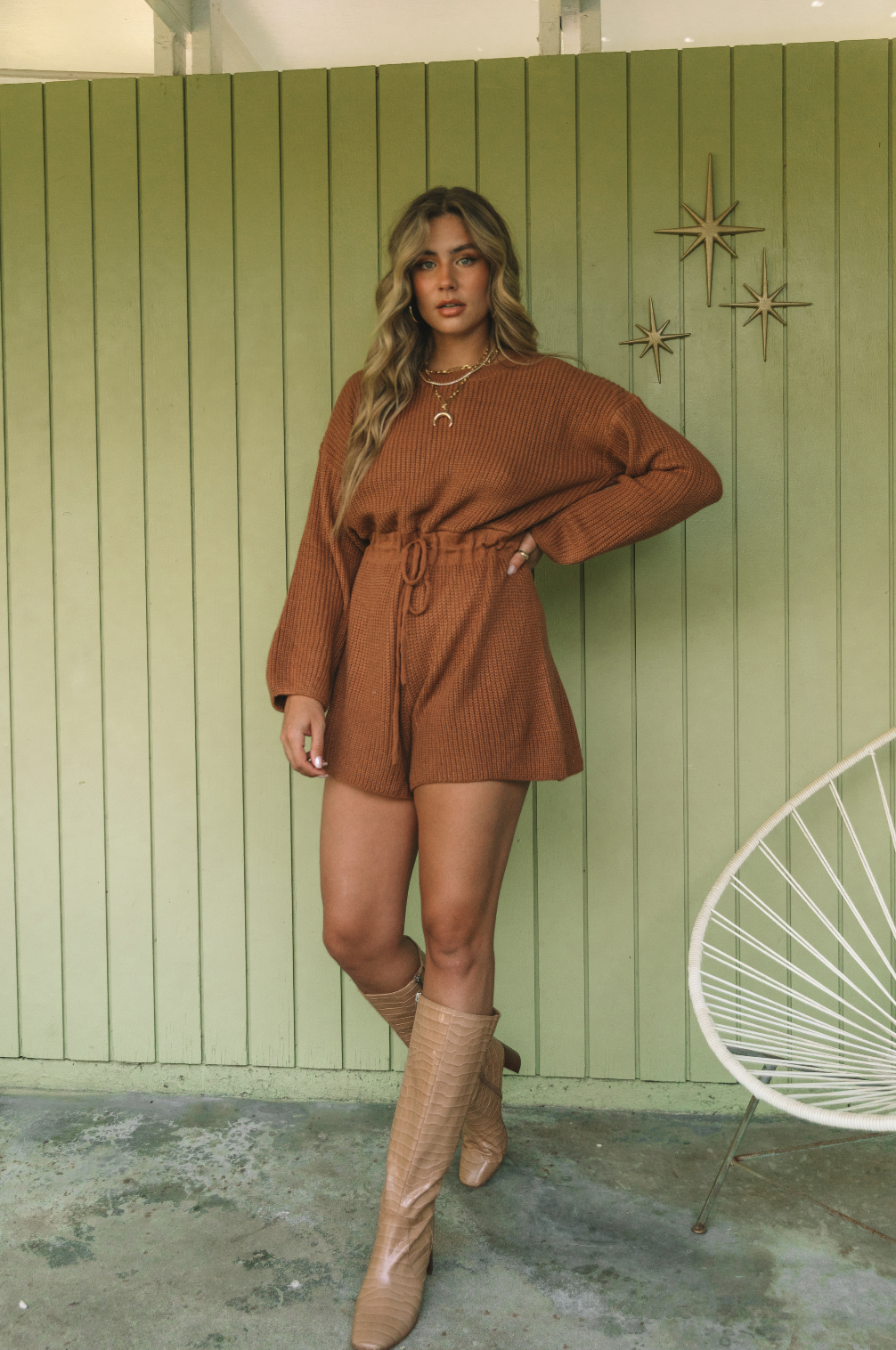 Sweater 2025 over romper