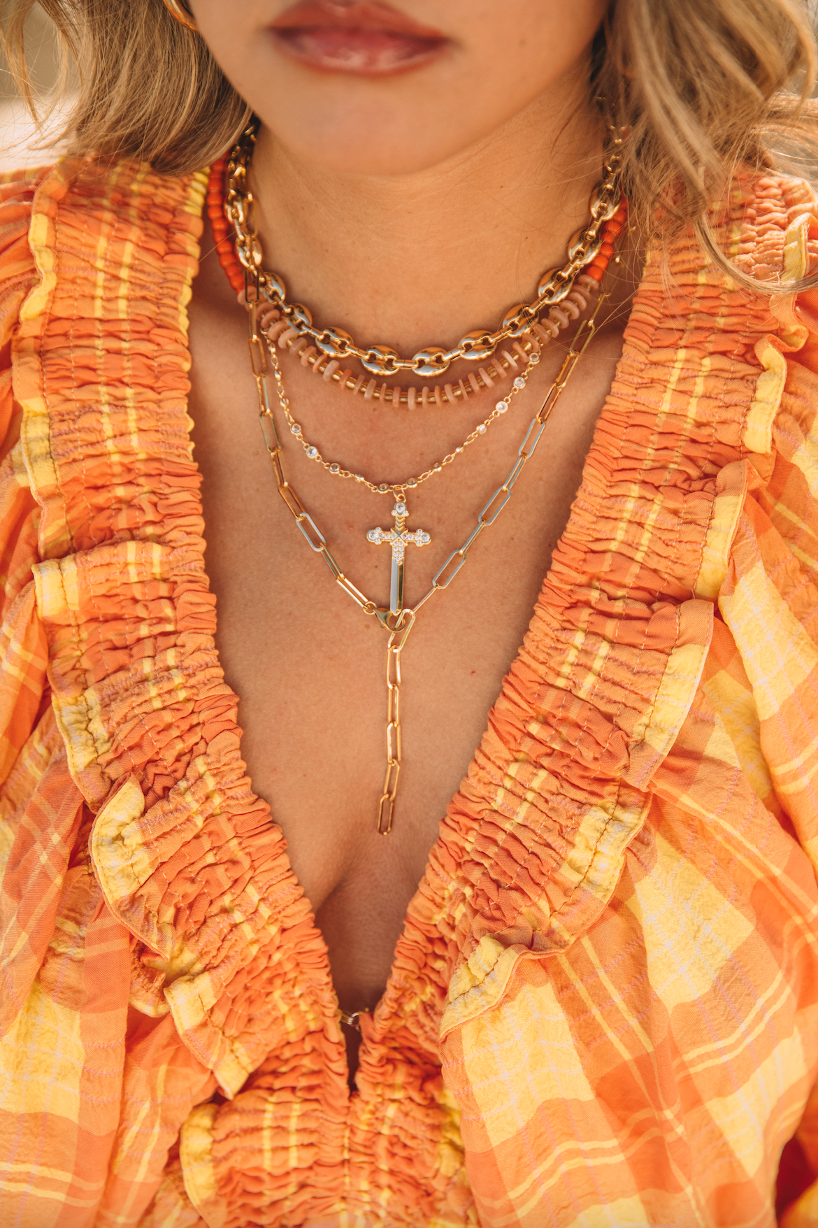 The Crystal Dagger Necklace