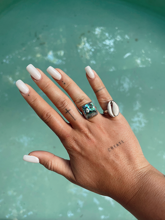 The Cowrie Shell Ring