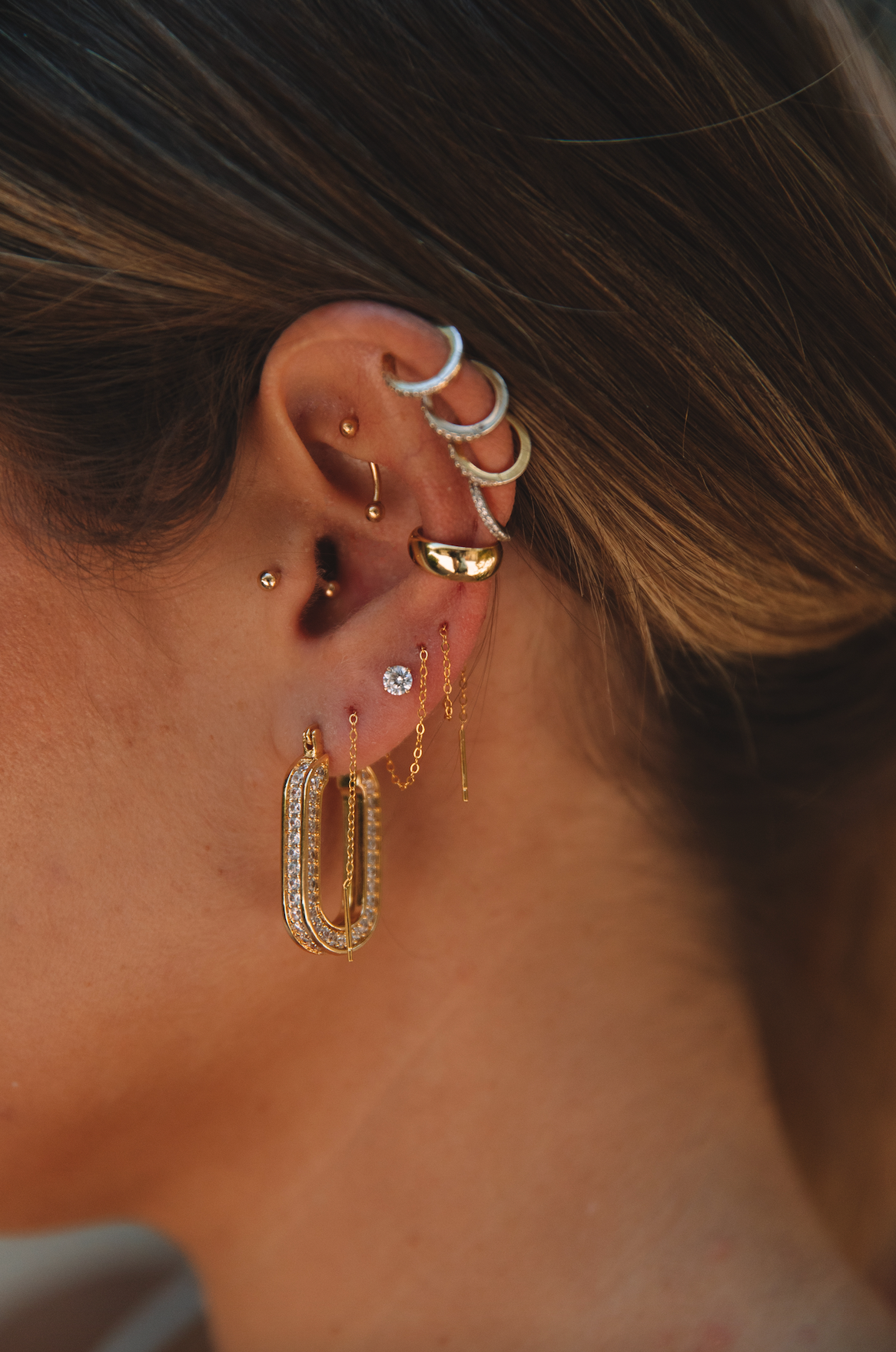 Dainty 2025 threader earrings