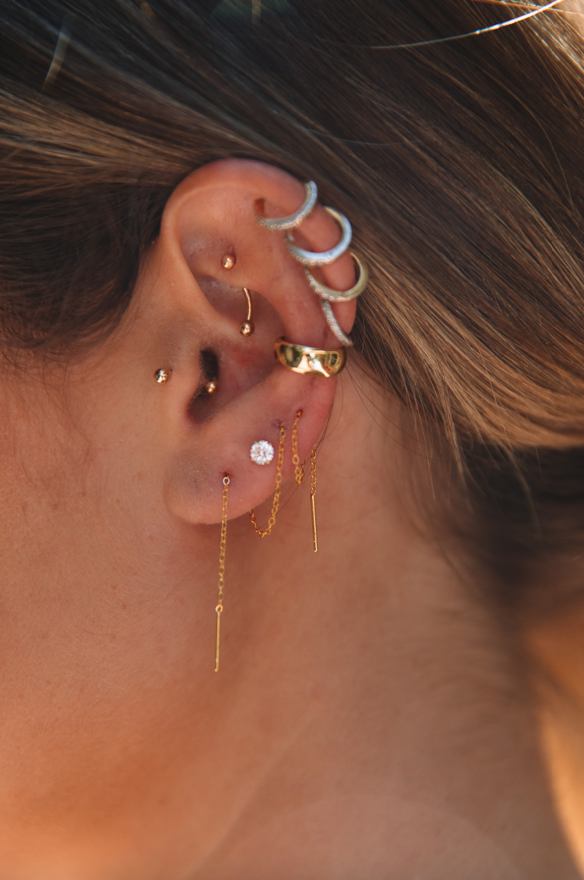 The Dainty Threader Earring