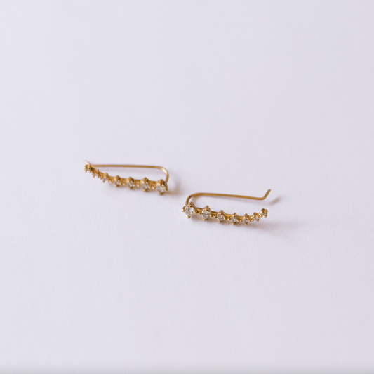 The XL CZ Ear Climber